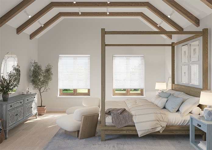 Ecowood, Frost White Satin - Venetian Blind - Image 11